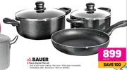 Bauer 5 Piece Starter Pot Set-Per Set