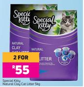 Special Kitty Natural Clay Cat Litter-For 2 x 5Kg