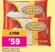 Speko Long Grain Parboiled Rice-For 2 x 2Kg