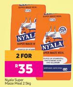 Nyala Super Maize Meal-For 2 x 2.5Kg