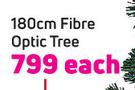 180cm Fibre Optic Tree-Each