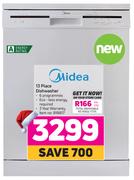 Midea 13 Place Dishwasher