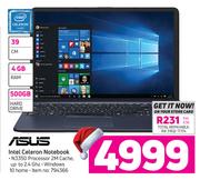Asus Intel Celeron Notebook
