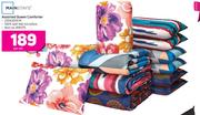 Mainstays Assorted Queen Comforter-230 x 200cm Per Set