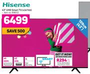 Hisense 43" UHD Smart TV 43A7100