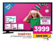 Sinotec 42" FHD Android TV STL-42E10AM