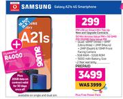 Samsung Galaxy A21S Smartphone-On Smart XS+ Top Up