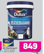 Dulux 20L Weatherguard