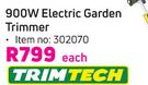 Trimtech 900W Electric Garden Trimmer-Each