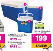 Campmaster 12.5Ltr Hard Cooler Box