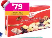 De Vries Choice Assortment-800g Per Pack