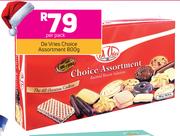 De Vries Choice Assortment-800g Per Pack