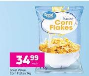 Great Value Corn Flakes-1Kg Each