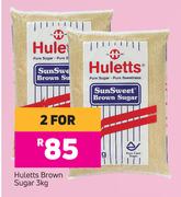 Huletts Brown Sugar-For 3 x 2kg
