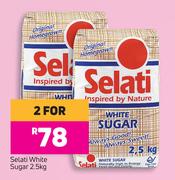 Selati White Sugar-For 2 x 2.5kg
