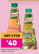Knorr Salad Dressing Assorted-For Any 2 x 340ml