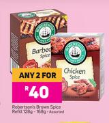 Robertson's Brown Spice Refill Assorted-For Any 2 x 128g-168g