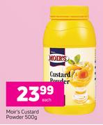 Moir's Custard Powder-500g Each