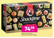 Bakers Snacktime Assorted Crackers-800g Each