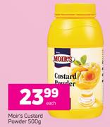 Moir's Custard Powder-500g Each
