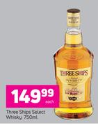 Three Ships Select Whisky-750nl Each