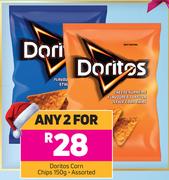  Doritos Corn Chips Assorted-For Any 2 x 150g