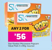 Ster Kinekor Microwave Popcorn Value Pack- For Any 2 x 3 x 85g