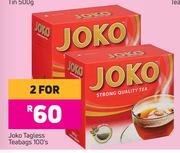 Joko Tagless Teabags-For 2 x 100's