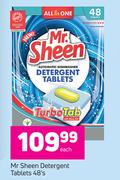 M Sheen Detergent Tablets-48's Each