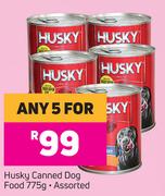 Husky Canned Dog Food Assorted-For Any 5 x 775g