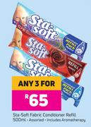 Sta Soft Fabric Conditioner Refill Assorted-For Any 3 x 500ml