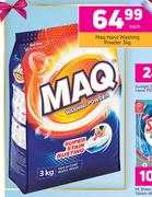 Maq Hand Washing Powder-3kg Each