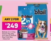 Bobtail 2 In 1 Dog Food 5.5kg, 6kg Or 6.5kg Or Bobtail Dog Food 8kg Assorted-For Any 2