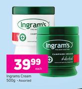 Ingrams Cream Assorted-500g Each
