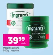 Ingrams Cream Assorted-500g Each