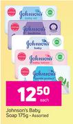 Johnson's Baby Soap Assorted-175g Each