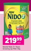 Nestle Nido 3+ Years Growing Up Milk-1.8Kg Each