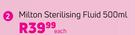 Milton Sterilising Fluid-500ml Each
