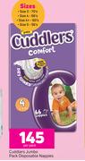 Cuddlers Jumbo Pack Disposable Nappies-Per Pack
