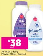 Johnson's Baby Powder Assorted-400g Each