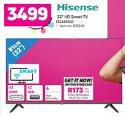 Hisense 32" (81cm) HD Smart TV 32A6000