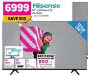 Hisense 50" (127cm) UHD Smart TV 50A7100