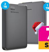 WD 1TB Elements WDBUZG0010BBK