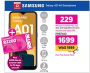 Samsung Galaxy A01 Smartphone-On uChoose Flexi 125