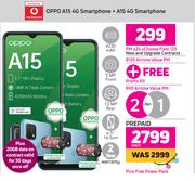 2 x Oppo A15 Smartphone-On uChoose Flexi 125 + On Promo 65