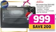 Sunbeam 20Ltr Compact Oven SCO-200