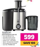 Salton Juice Extractor SJM-40