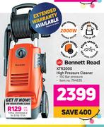 Bennett Read XTR2000 High Pressure Cleaner
