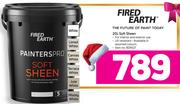 Fired Earth 20Ltr Soft Sheen