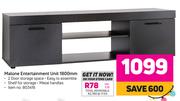 Malone Entertainment Unit 1800mm